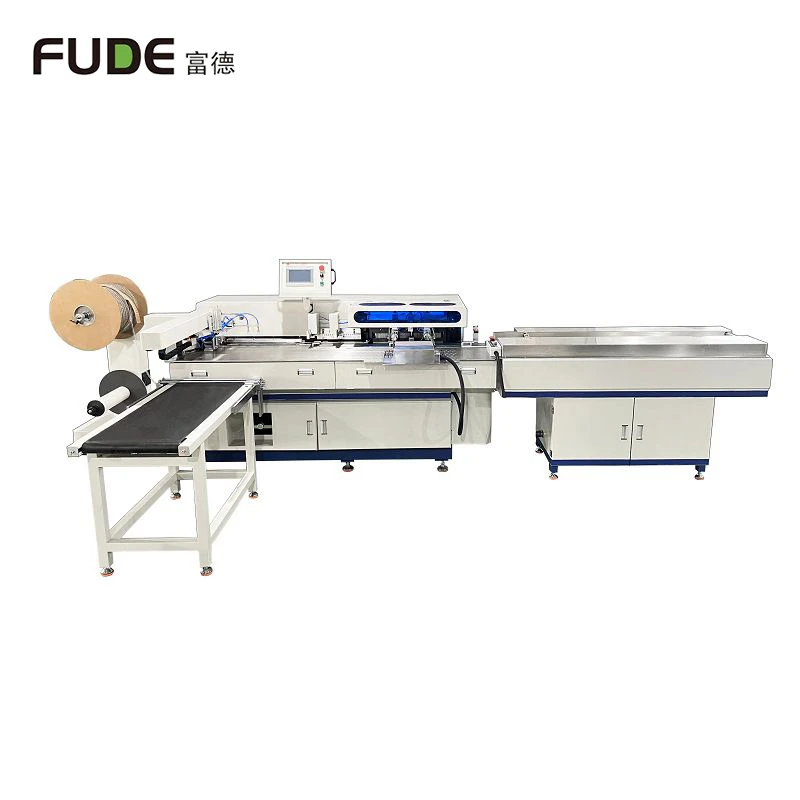 Máquina punzonadora y encuadernadora de doble alambre en línea FD-520PB