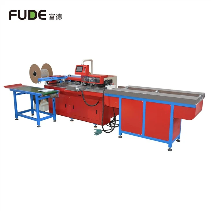 Línea de encuadernación con alambre y punzonado automático en línea, 520 mm